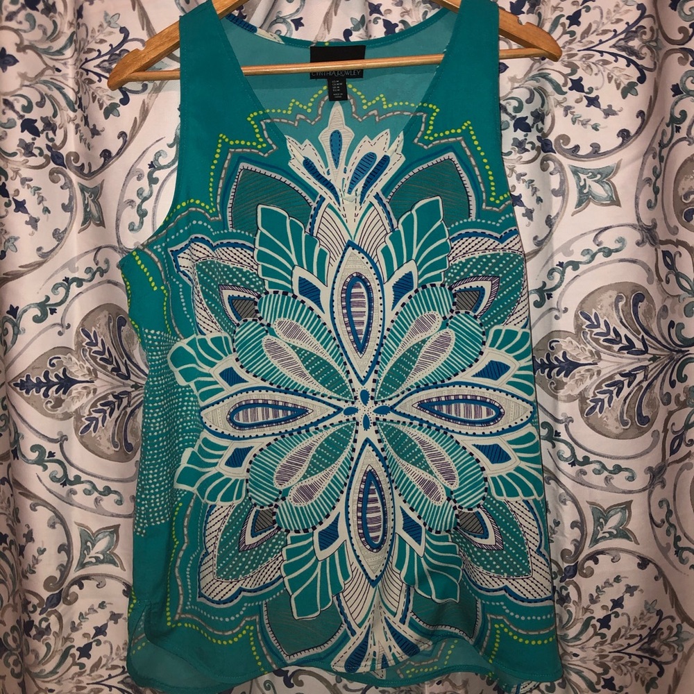 Women’s Cynthia Rowley sleeveless blouse
